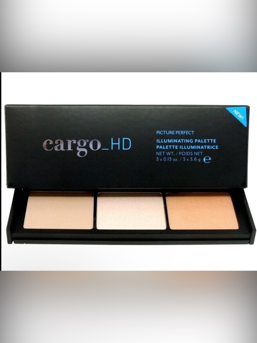Cargo HD Black Compact Illuminating Palette